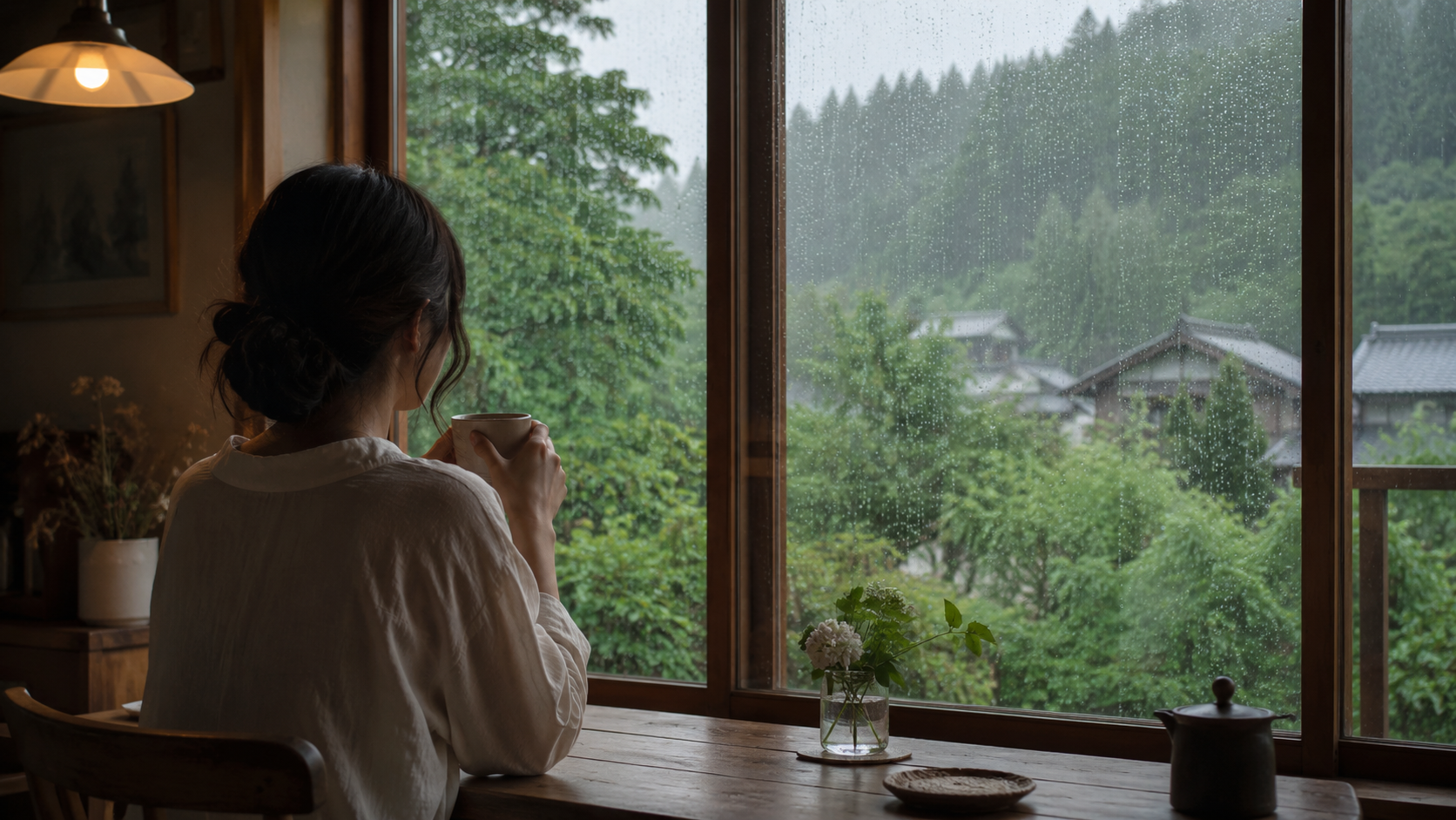 梅雨の湿気と、頭痛と、ここに来た理由